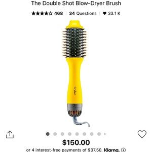 The Double Shot Blow Dry Brush